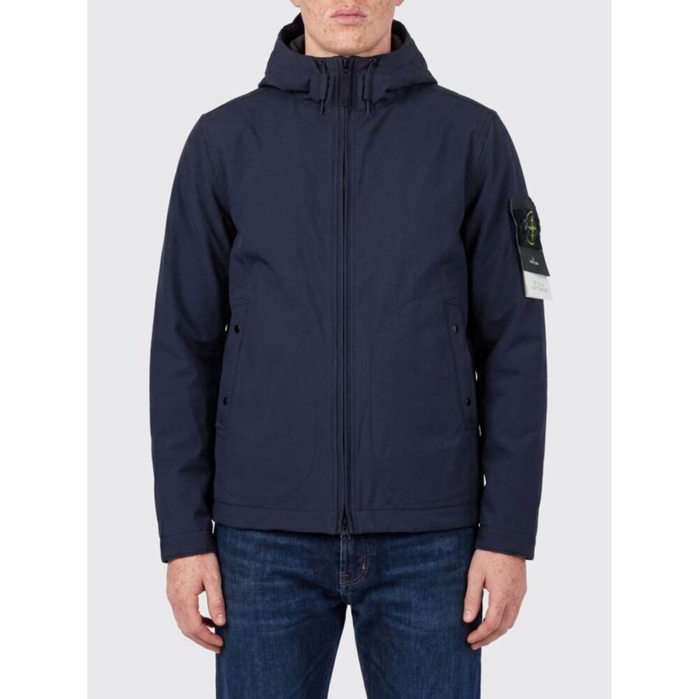 Stone Island Jacket Men Blue